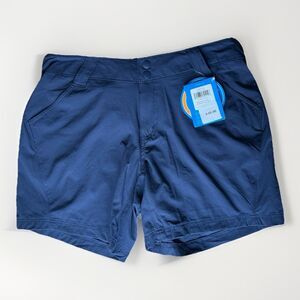 Columbia Women's Coral Point III Shorts - Navy Blue